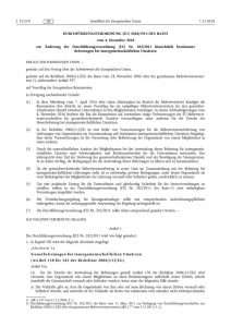 thumbnail of Durchführungsverordnung (EU) Nr. 282.2011 hinsichtlich bestimmter Befreiungen bei innergemeinschaftlichen Umsätzen