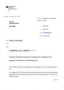 thumbnail of Änderungen ATLAS-Release 9.0