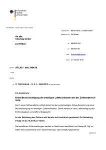 thumbnail of Luftfrachtkosten bei der Zollwertberechnung