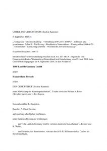 thumbnail of – Stromrichter – Einreihungskriterien – Wesentliche Zweckbestimmung