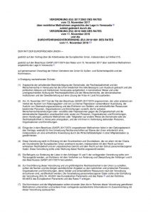 thumbnail of restriktive Maßnahmen angesichts der Lage in Venezuela 13.11.2019