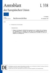 thumbnail of Kontrolle der Ausfuhr, der Verbringung, der Vermittlung und der Durchfuhr von Gütern mit doppeltem Verwendungszweck