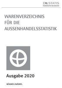 thumbnail of Warenverzeichnis für die Aussenhandelsstatistik 2020