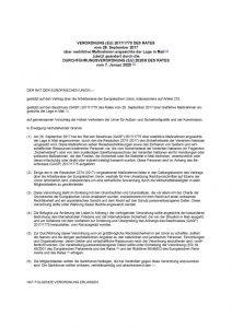 thumbnail of restriktive Maßnahmen angesichts der Lage in Mali