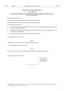 thumbnail of restriktive Maßnahmen angesichts der Lage in Bosnien und Herzegowina