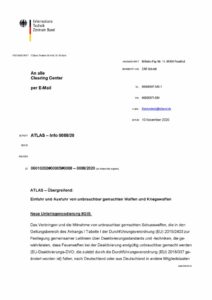 thumbnail of Neue Unterlagencodierungen 8GIR und 8GIT