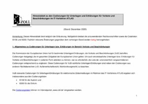 thumbnail of Aktualisierung des Hinweisblattes der VuB-Codierungen