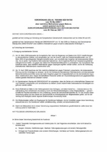 thumbnail of restriktive Maßnahmen gegen Belarus