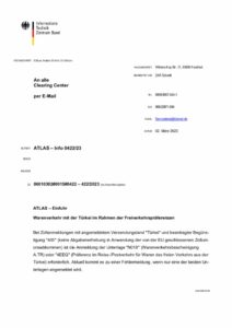 thumbnail of Warenverkehr mit der Türkei
