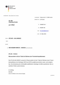 thumbnail of Warenverkehr mit der Türkei im Rahmen der Freiverkehrspräferenzen